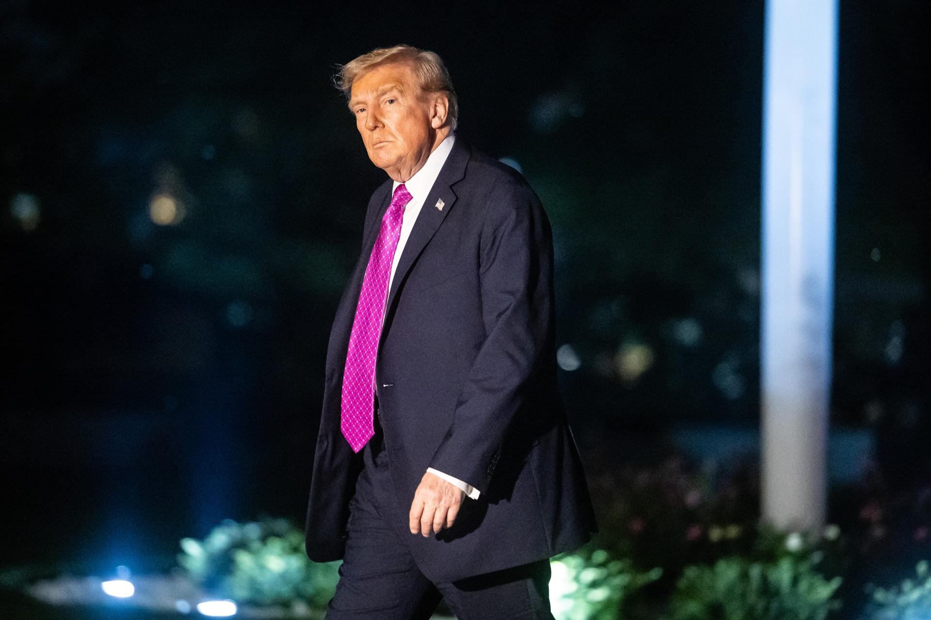 El presidente de Estados Unidos, Donald Trump. EFE/EPA/Francis Chung