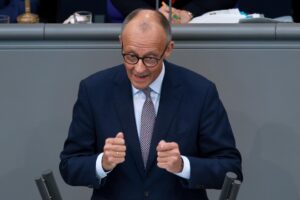 Foto de archivo del canciller alemán, Friedrich Merz.EFE/CLEMENS BILAN