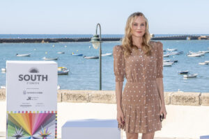 La actriz Diane Kruger , de la serie 'Pequeños desastres' durante la tercera edición del South International Series Festival que se celebra en Cádiz. EFE/Román Ríos