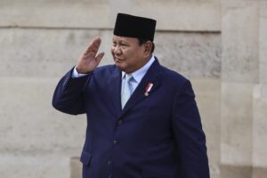 Fotografía de archivo del presidente de Indonesia, Prabowo Subianto.
EFE/EPA/TERESA SUAREZ