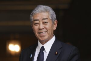 El ministro de Exteriores de Japón, Takeshi Iwaya, en una foto de archivo. EFE/EPA/TERESA SUAREZ