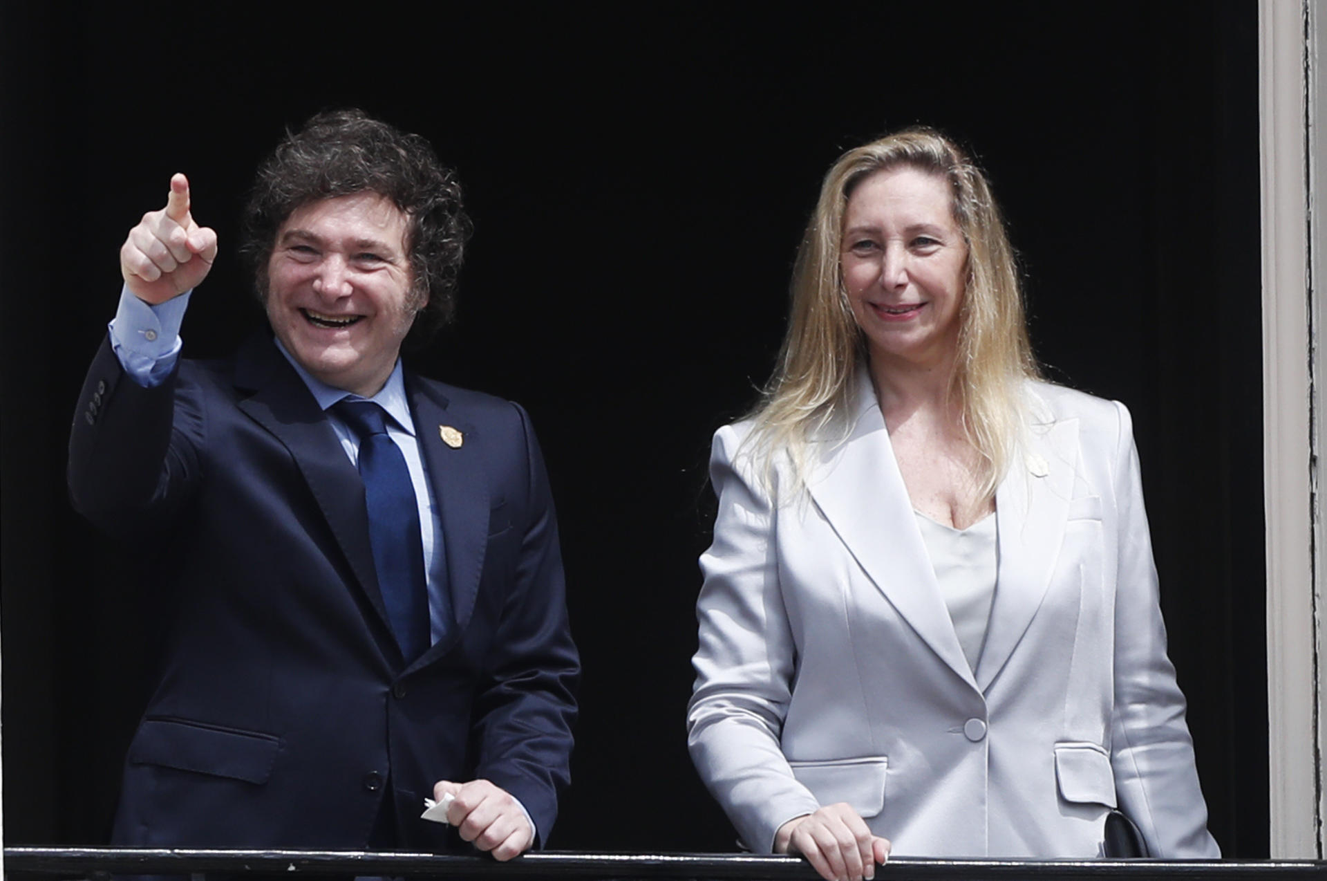 El presidente de Argentina, Javier Milei, y su hermana Karina Milei, secretaria general de la Presidencia, en una fotografía de archivo. EFE/ Bienvenido Velasco