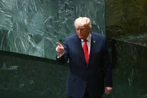 El presidente de Estados Unidos, Donald Trump. EFE/EPA/LUKAS COCH