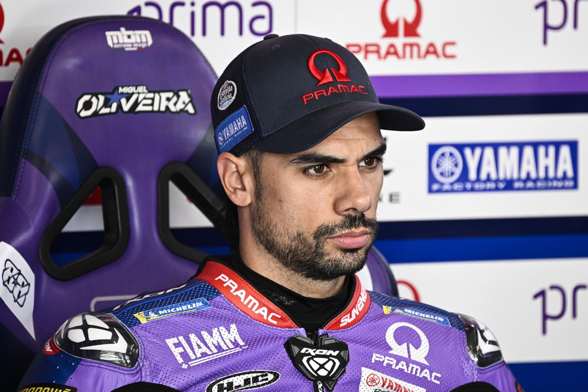 El piloto portugués Miguel Oliveira. EFE/EPA/Boglarka Bodnar