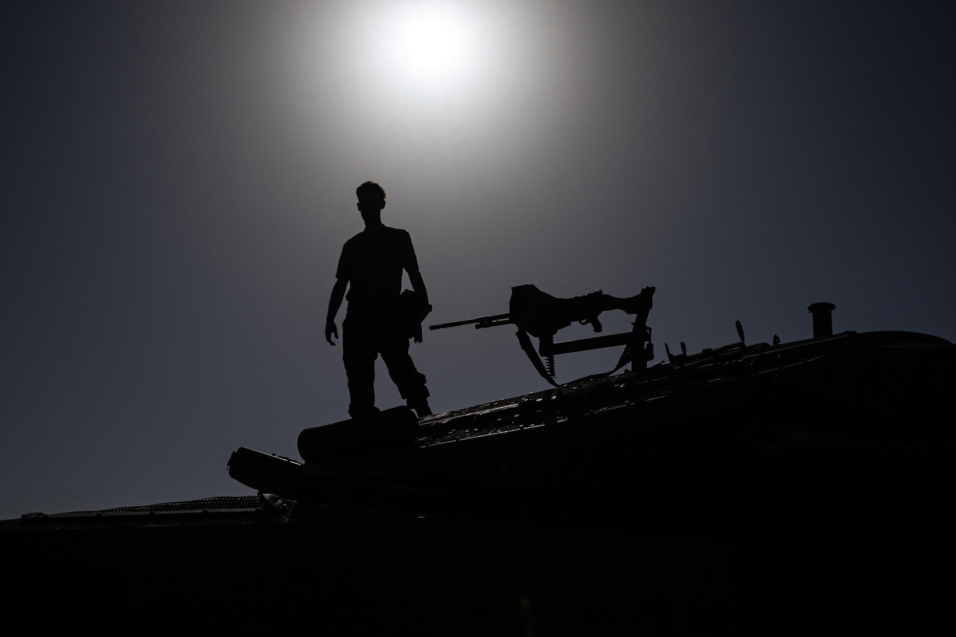 Imagen de archivo de un soldado israelí. EFE/EPA/CHRISTOPHE PETIT TESSON