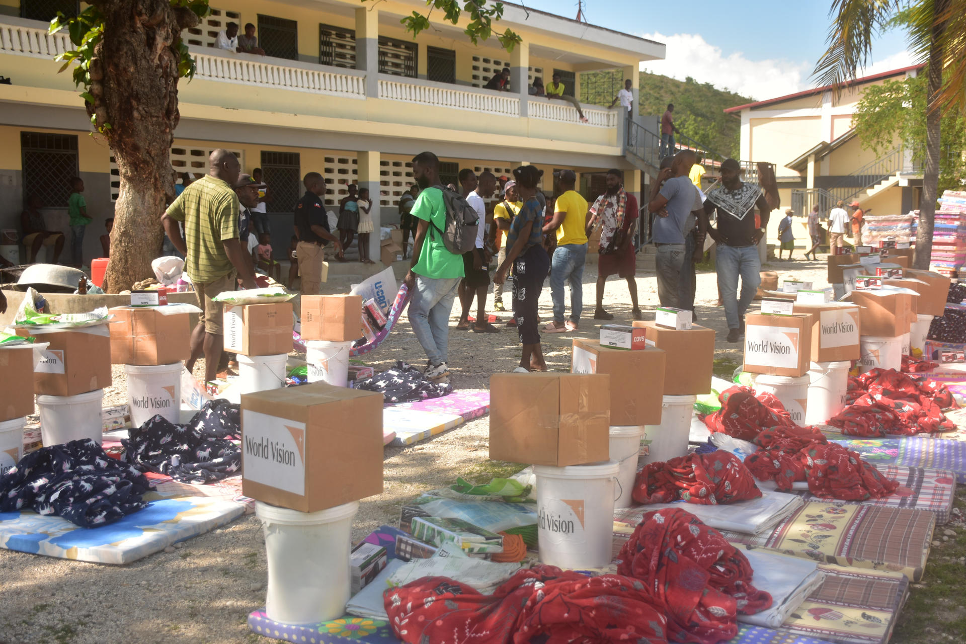 Tres de cada diez niños haitianos consideran que ir a la escuela es una actividad de alto riesgo para su seguridad, de acuerdo con un nuevo informe de World Vision conocido por EFE. EFE/World Vision
