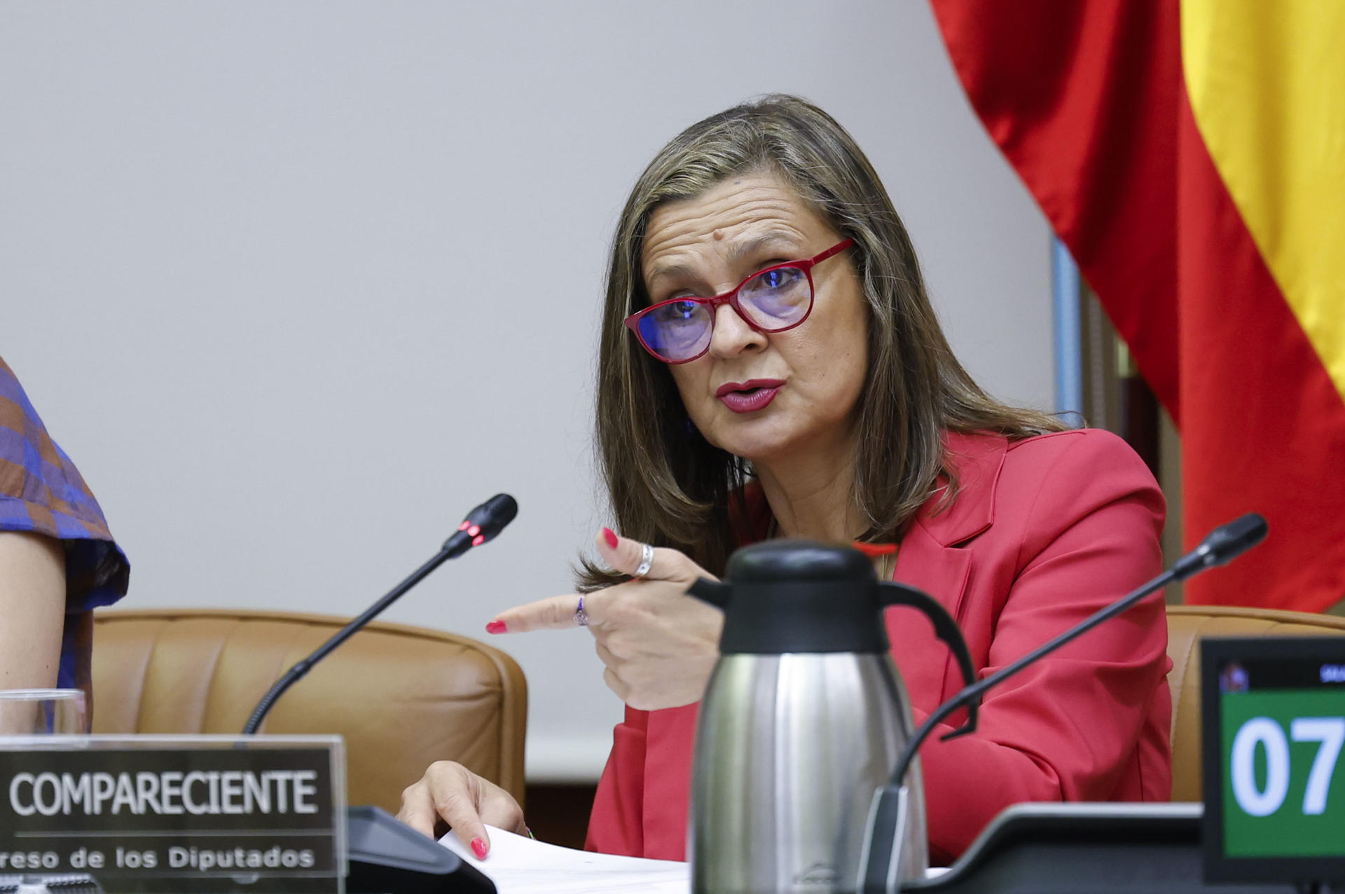 La delegada del Gobierno contra la violencia de género, Carmen Martínez Perza. EFE/Mariscal