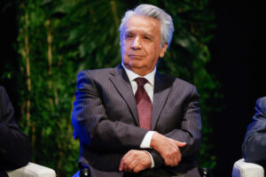 Fotografía de archivo del expresidente de Ecuador Lenín Moreno. EFE/ Juan Pablo Pino
