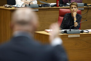 La presidenta de Navarra, María Chivite, en una imagen de archivo. EFE/ Jesús Diges