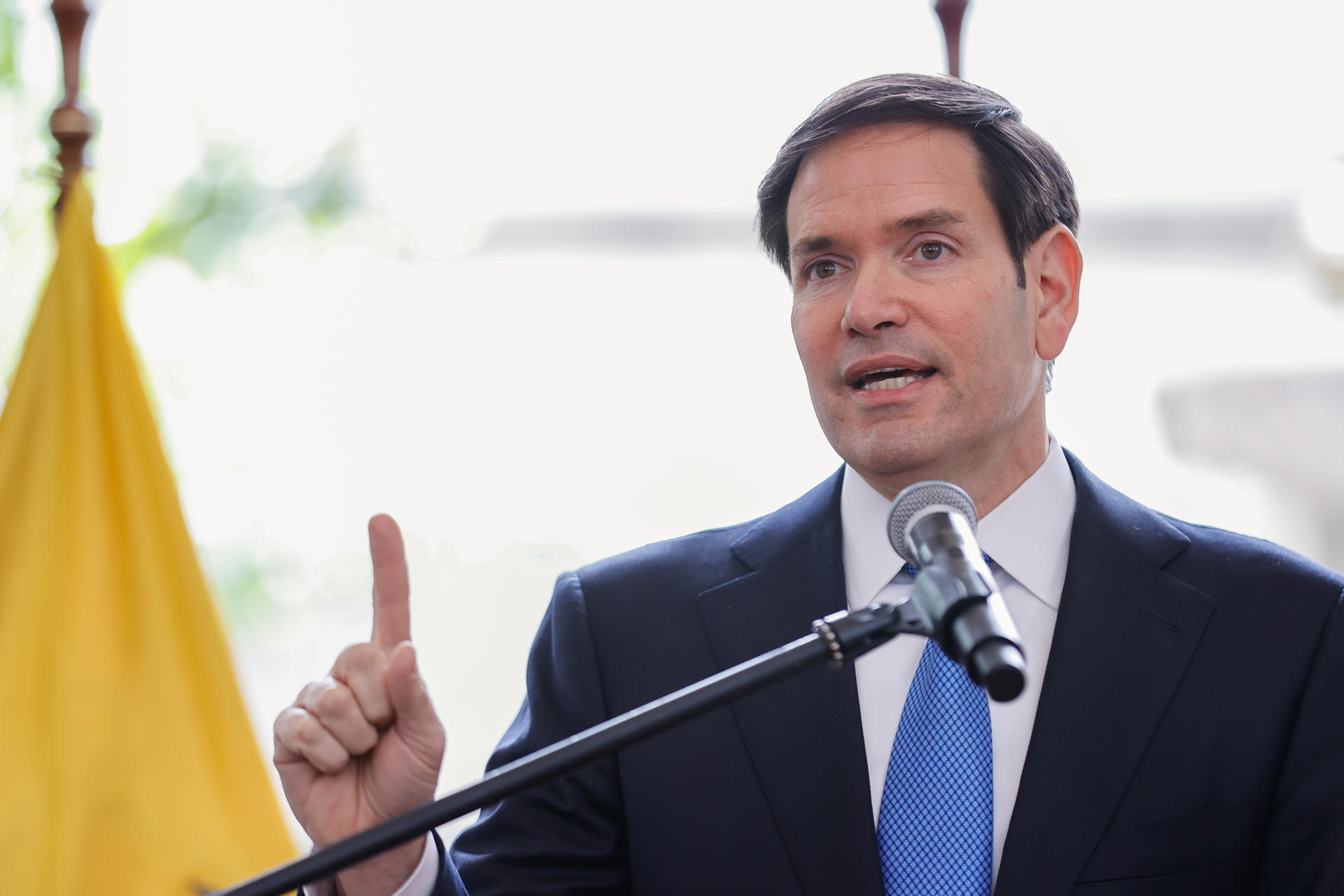El secretario de Estado de Estados Unidos, Marco Rubio. EFE/ José Jácome