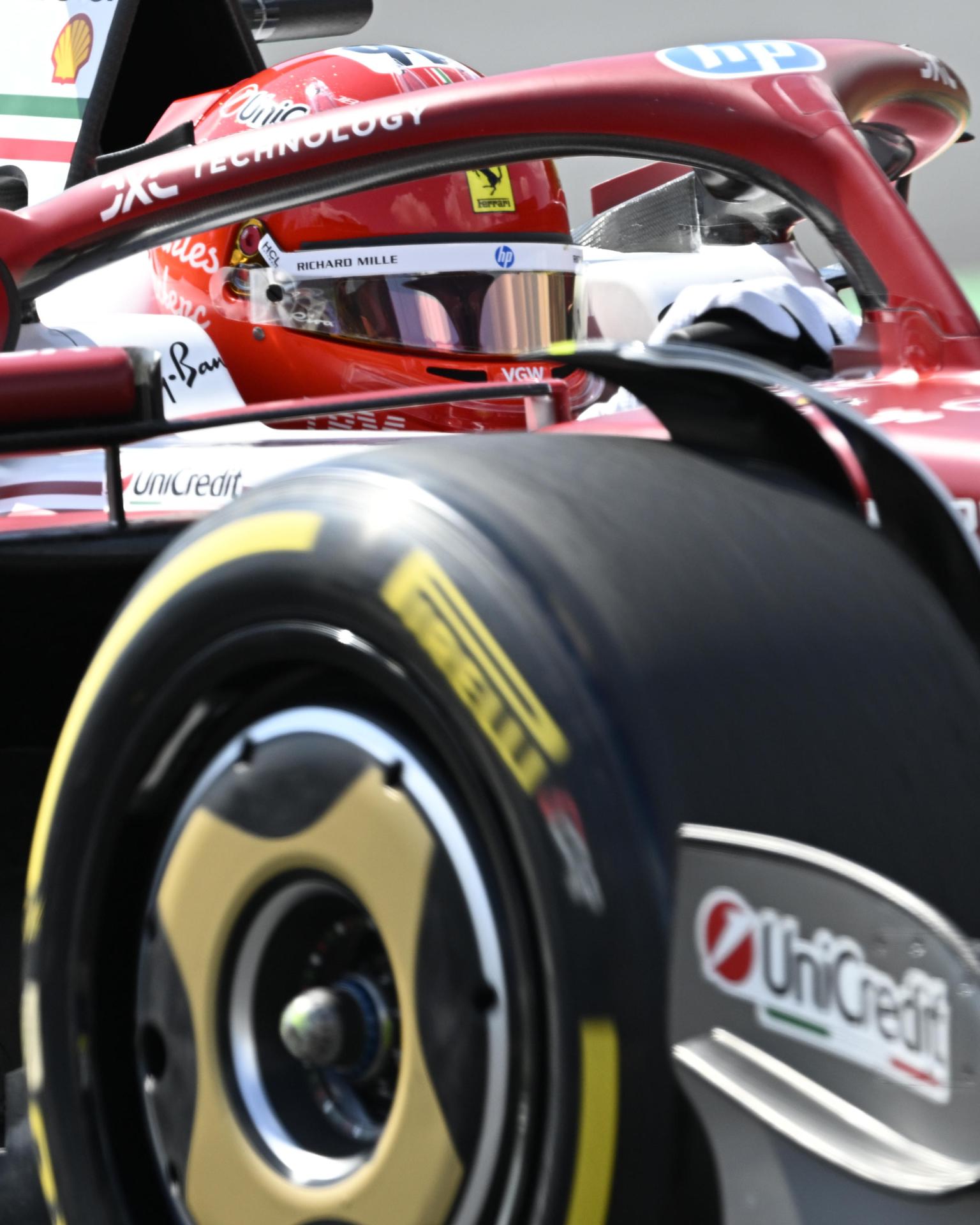Charles Leclerc. EFE/EPA/DANIEL DAL ZENNARO