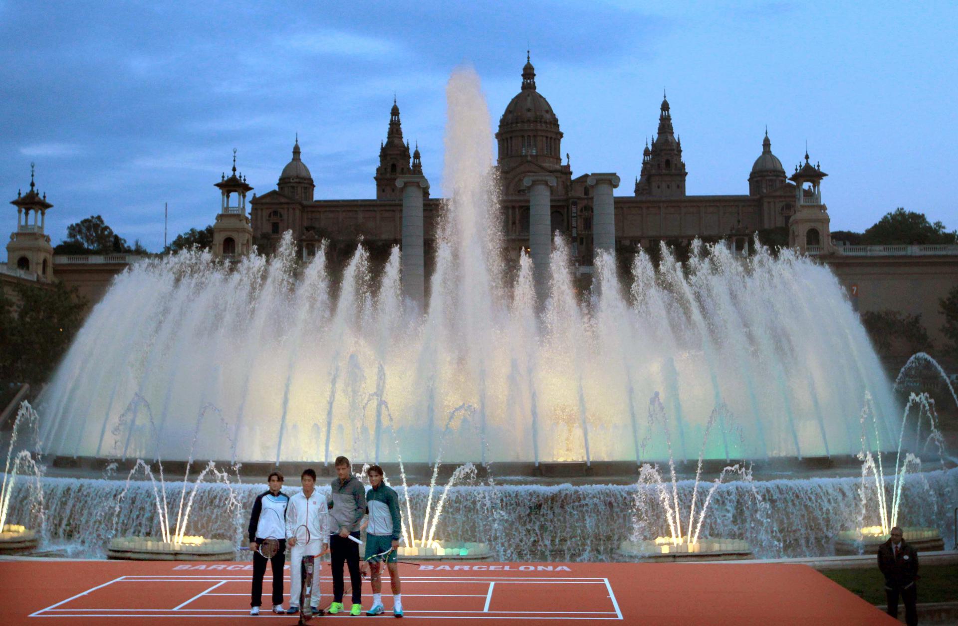Imagen de archivo de la Fuente Mágica de Montjuïc, en Barcelona. EFE/Toni Albir
