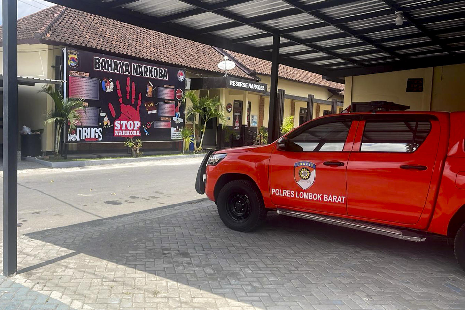 La comisaría de Lombok, en Indonesia, el 1 de septiembre de 2025. EFE/Paloma Almoguera