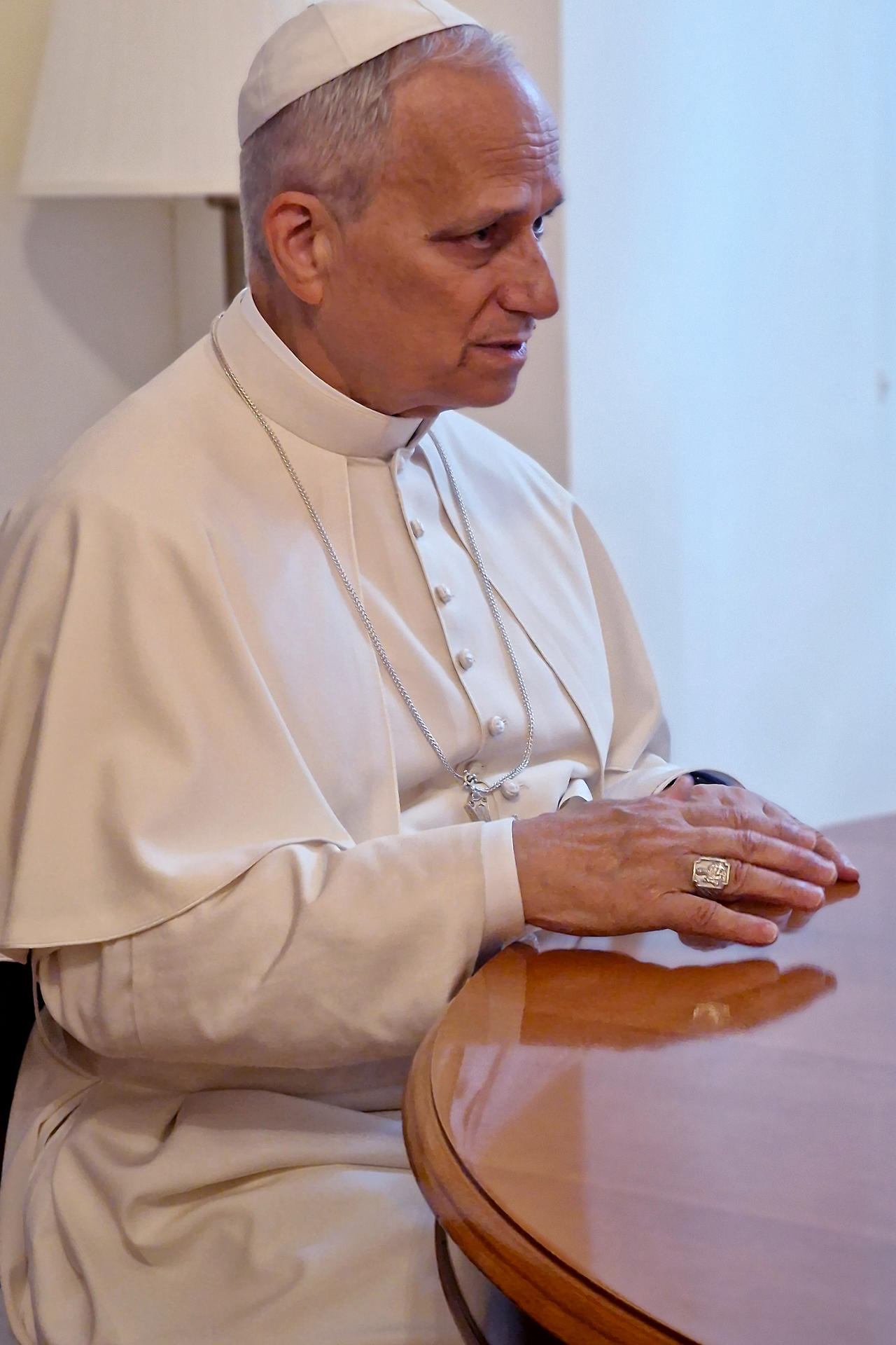 Fotografía cedida que muestra al papa León XIV. EFE/Crux