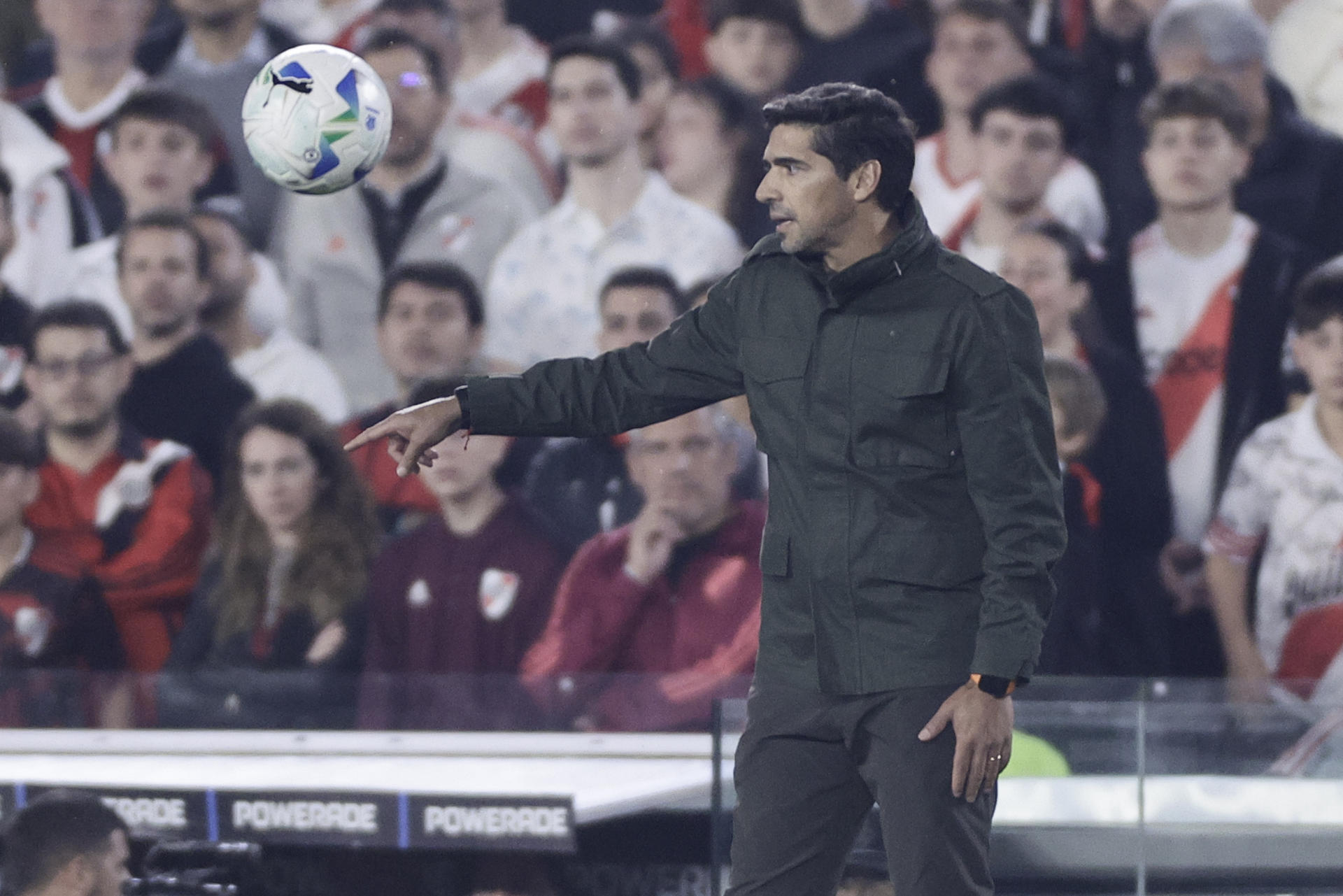 El entrenador de Palmeiras, Abel Ferreira. EFE/Juan Ignacio Roncoroni
