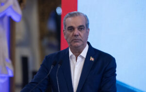 Foto de archivo del presidente de República Dominicana, Luis Abinader. EFE/Orlando Barría