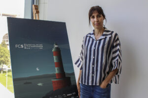 La directora Eva Libertad (Murcia, 1978) opina que en el cine "todo es político", aunque reconoce que más allá del séptimo arte, "en este mundo cualquier acción que hagamos es política, seamos conscientes o no", y considera que lo mejor es "ser consciente de ello". EFE/Eva García