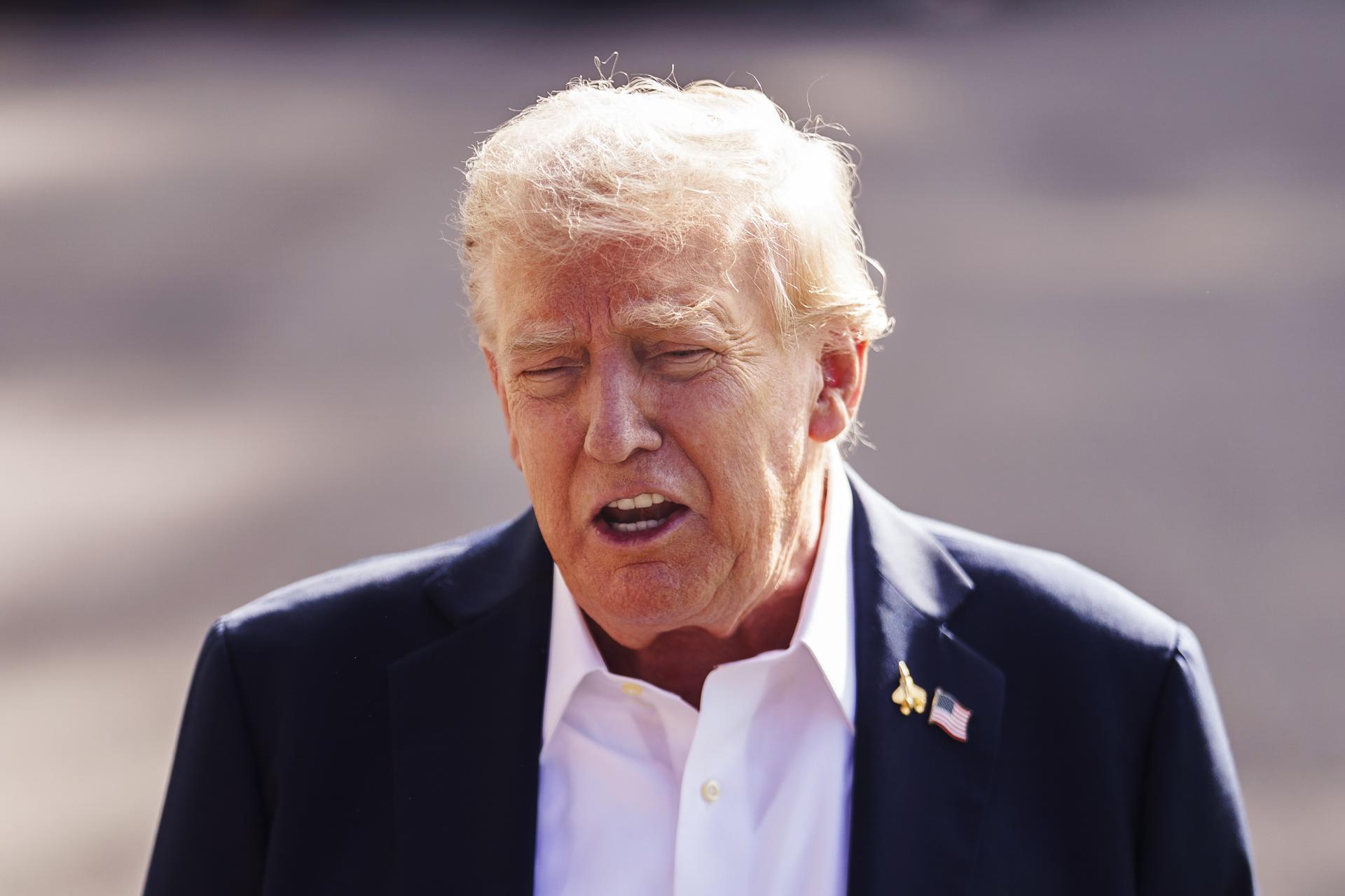El presidente de Estados Unidos, Donald Trump, en una fotografía de archivo. EFE/WILL OLIVER