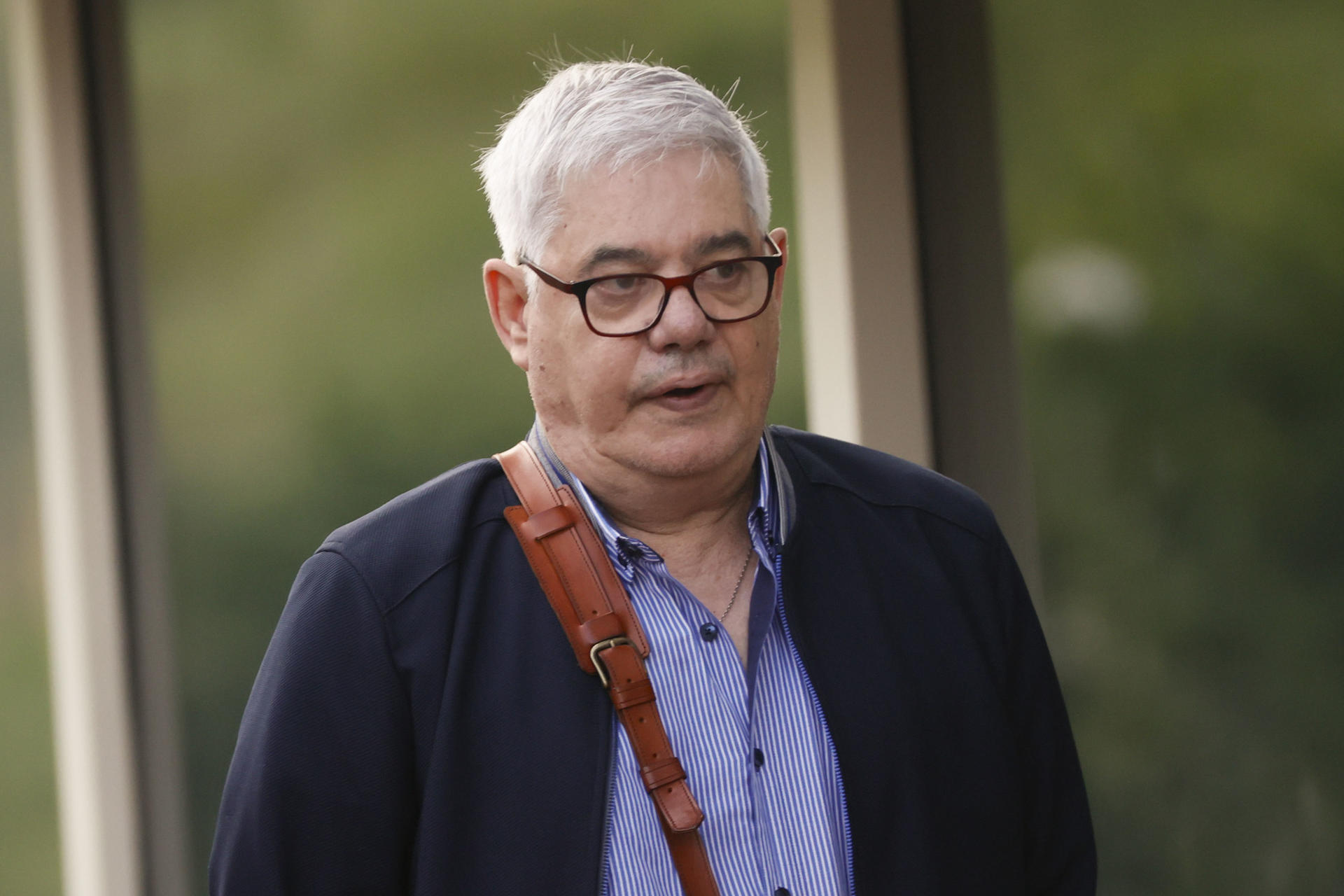 El maquinista del Alvia que descarriló en Santiago, provocando ochenta muertos y casi centenar y medio de heridos, Francisco José Garzón Amo. EFE/Lavandeira jr.
