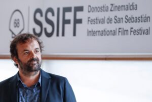 Imagen de archivo del director Iñaki Sánchez Arrieta en el Festival Internacional de Cine de San Sebastián. EFE/Javier Etxezarreta