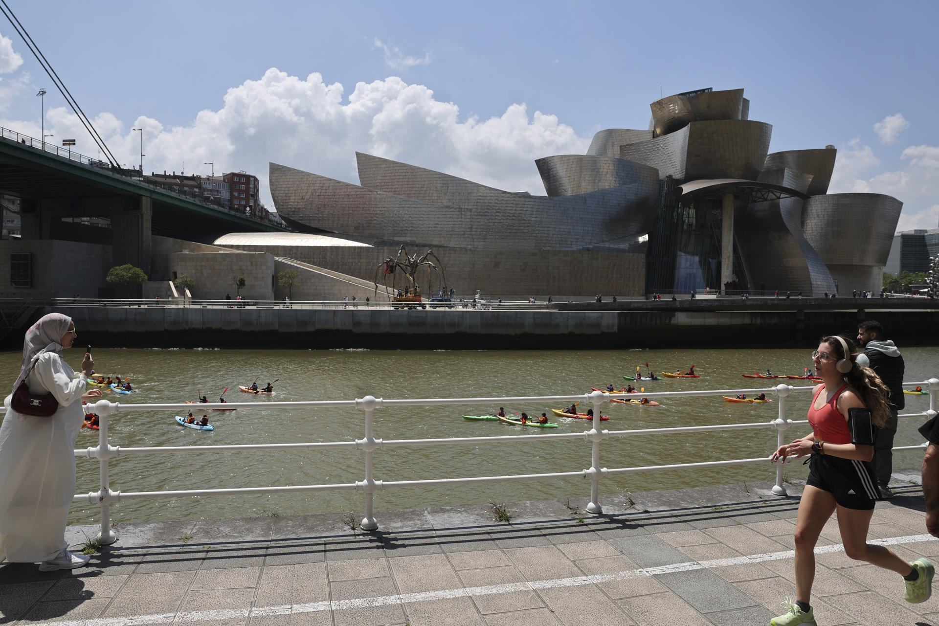 Museo Guggenheim de Bilbao en una imagen de archivo. EFE/Luis Tejido