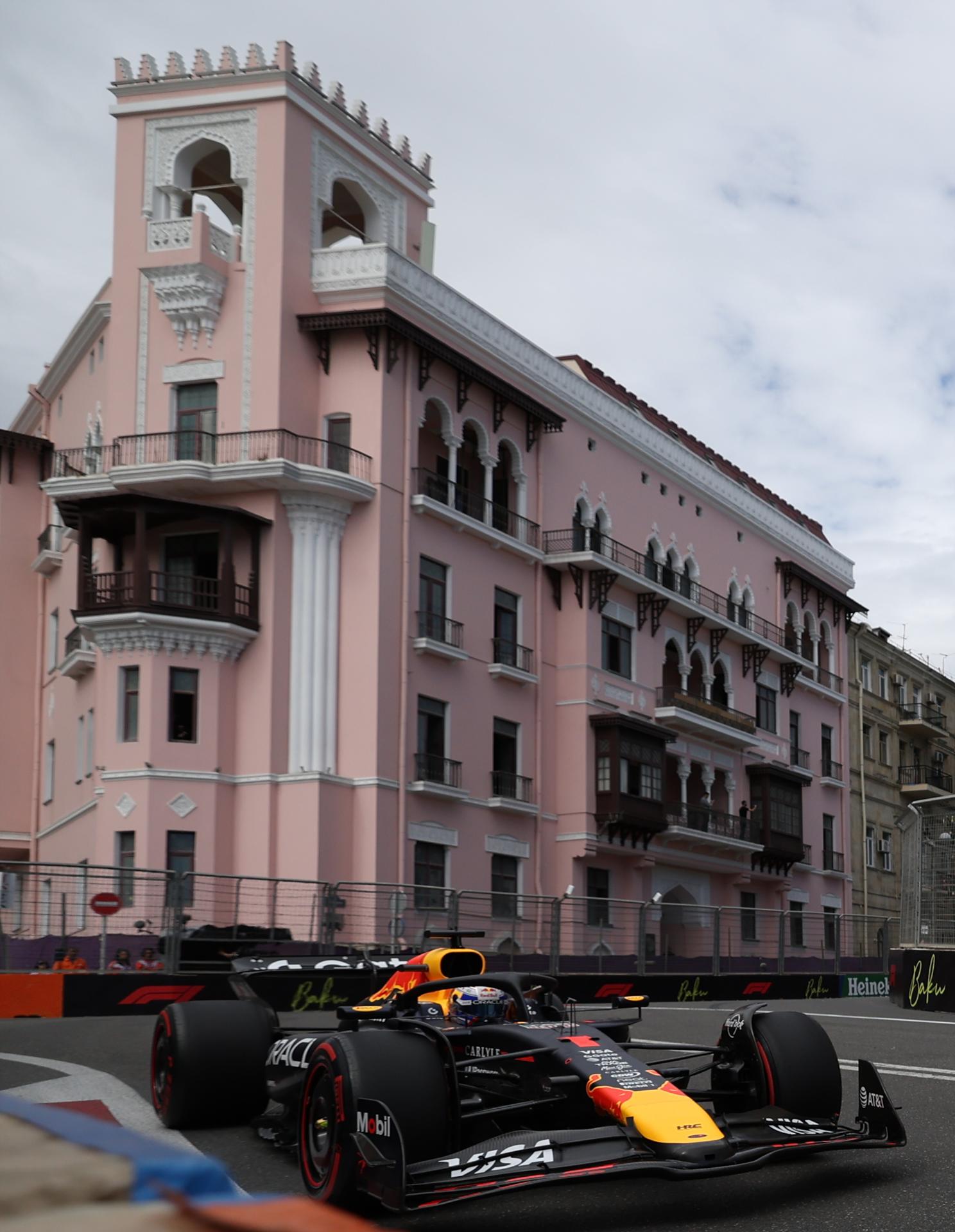 El neerlandés Max Verstappen (Red Bull) en el Gran Premio de Azerbaiyán EFE/EPA/ALI HAIDER