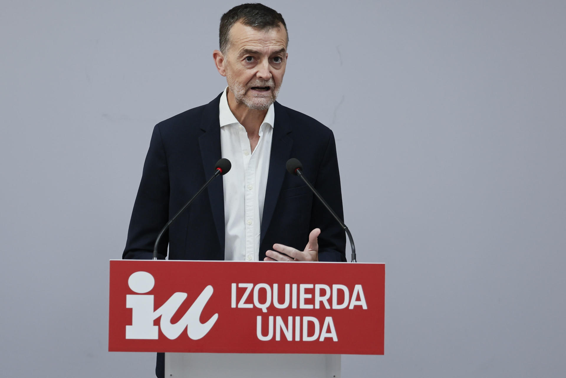 Imagen de archivo del coordinador federal de Izquierda Unida, Antonio Maíllo. EFE/ Jose Manuel Vidal