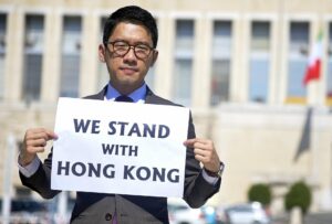 Fotografía de archivo del activista Nathan Law, una de las figuras más destacadas del movimiento prodemocracia de Hong Kong y quien vive en el exilio.
EFE/EPA/RICCARDO ANTIMIANI