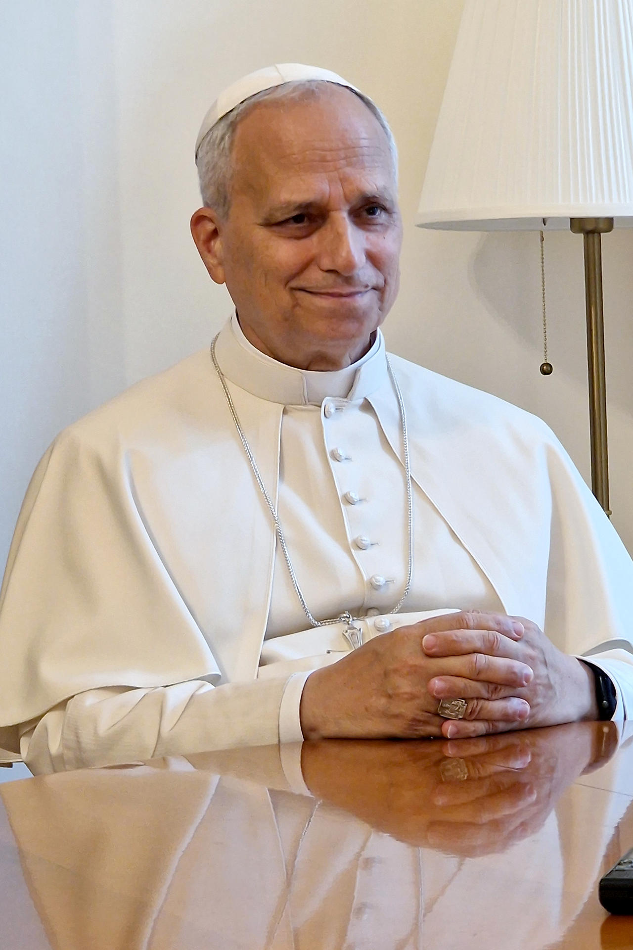 Fotografía cedida que muestra al papa León XIV. EFE/Crux