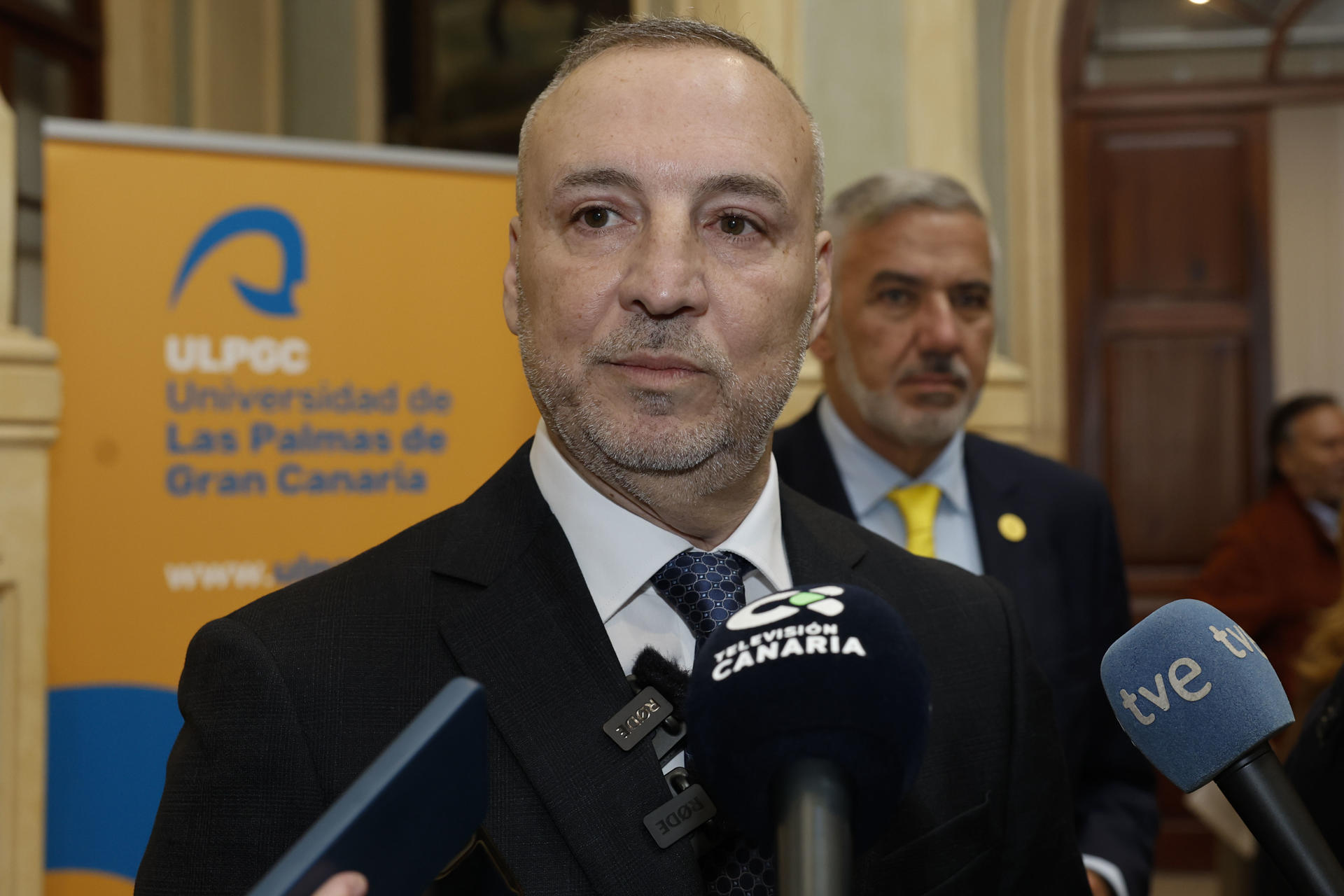 El presidente de la UD Las Palmas, Miguel Ángel Ramírez. EFE/ Elvira Urquijo A.