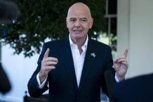 Gianni Infantino, presidente de la FIFA. EFE/EPA/WILL OLIVER