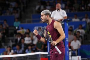 El número uno del mundo, el español Carlos Alcaraz. EFE/EPA/RODRIGO REYES MARIN