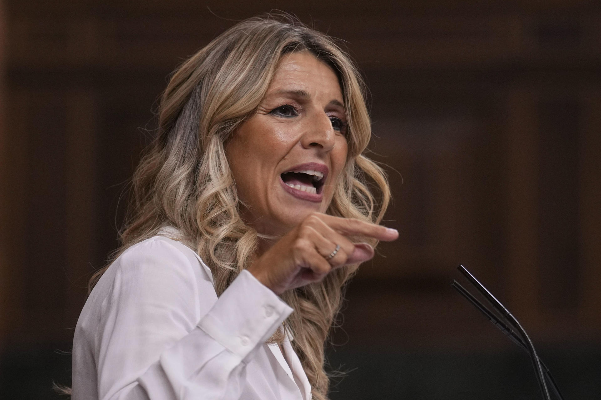 Imagen de archivo de la vicepresidenta tercera y ministra de Trabajo, Yolanda Díaz./Archivo. EFE/ Borja Sánchez-Trillo