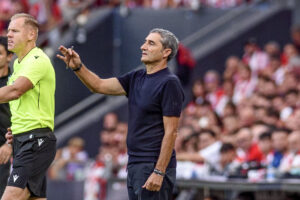 El entrenador del Athletic, Ernesto Valverde. EFE/ Javier Zorrilla