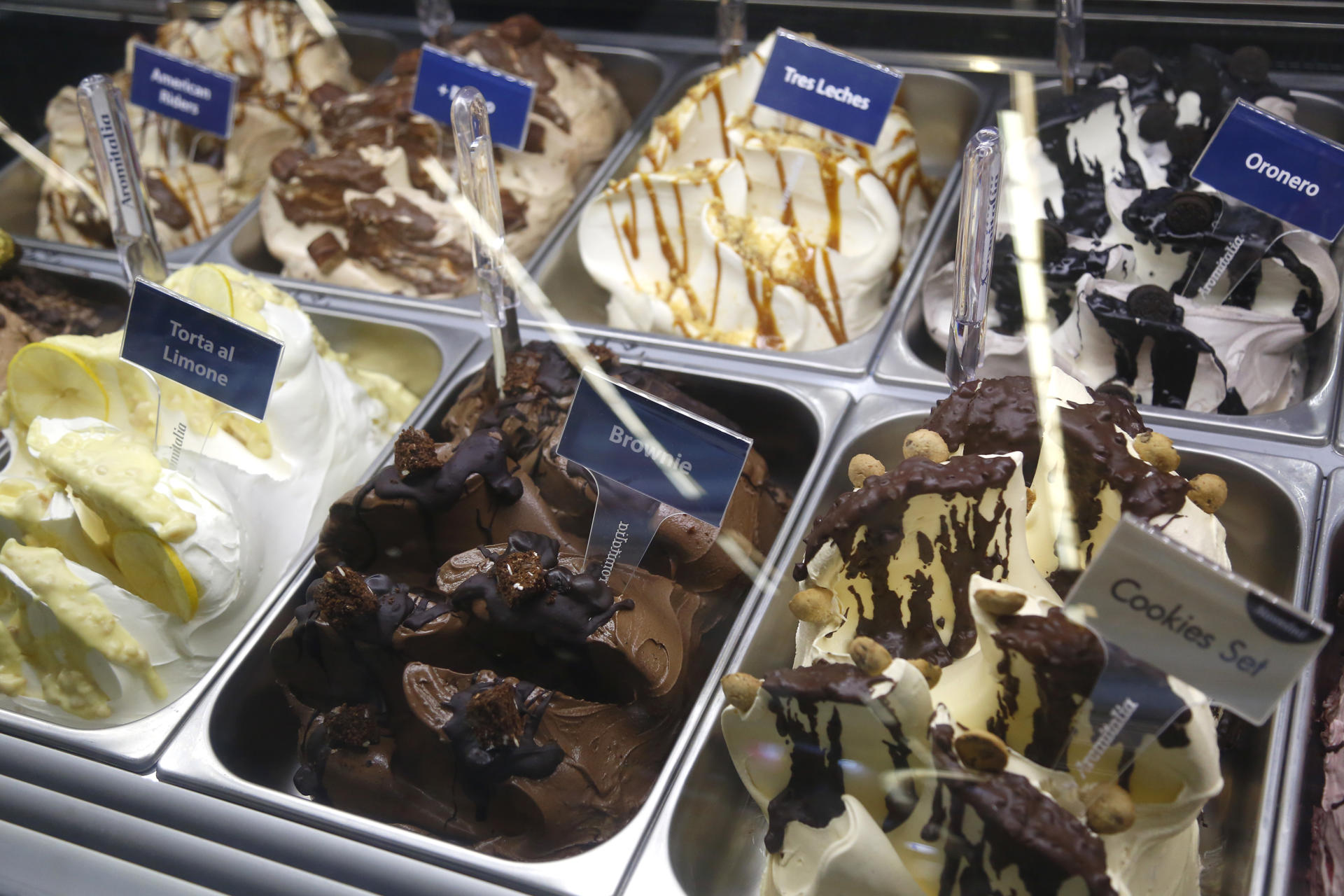 Imagen de archivo de una exhibición de postres y helados en Guadalajara, Jalisco (México). EFE/ Francisco Guasco