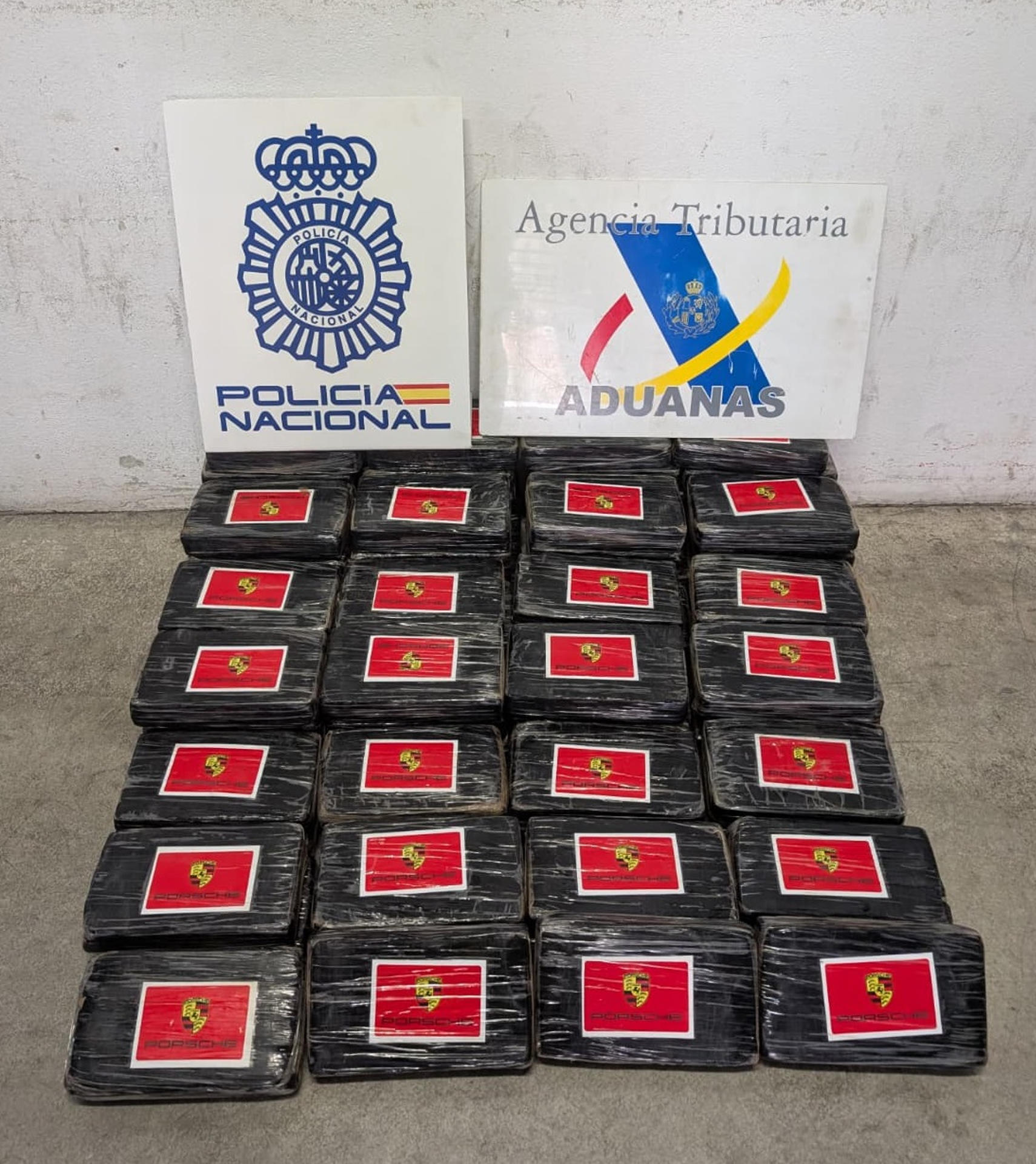 Imagen de la droga interceptada. EFE/ Policía Nacional SOLO USO EDITORIAL/SOLO DISPONIBLE PARA ILUSTRAR LA NOTICIA QUE ACOMPAÑA (CRÉDITO OBLIGATORIO)