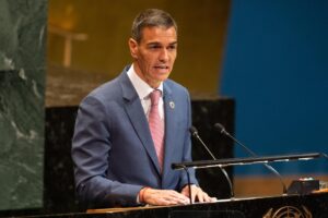 Fotografía del presidente del Gobierno español, Pedro Sánchez. EFE/EPA/LEV RADIN