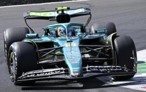 El español Fernando Alonso (Aston Martin), n Monza. EFE/EPA/DANIEL DAL ZENNARO