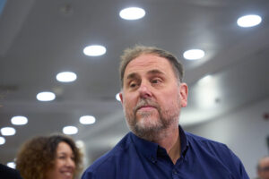 El presidente de ERC, Oriol Junqueras, en el consell nacional del partido en Barcelona, este sábado. EFE/Alejandro García