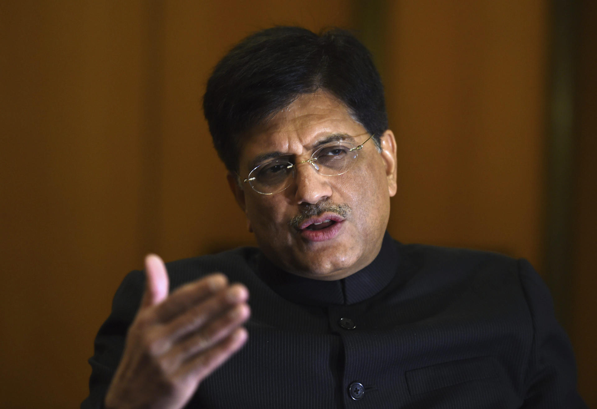 El ministro indio de Comercio, Piyush Goyal, en una imagen de archivo. e EPA/MICK TSIKAS