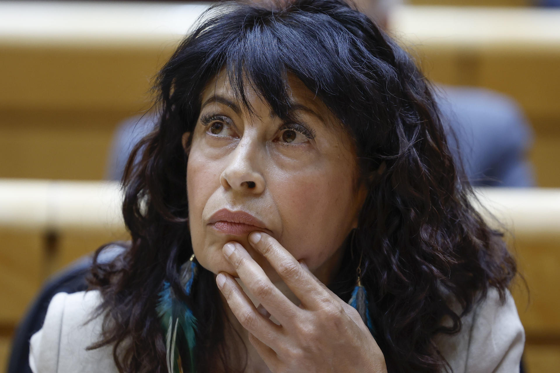 La ministra de Igualdad, Ana Redondo en una imagen de archivo en el Senado. EFE/ Juanjo Martín