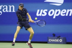 Jannik Sinner, sigue con paso firme en el US Open 2025. EFE/EPA/SARAH YENESEL