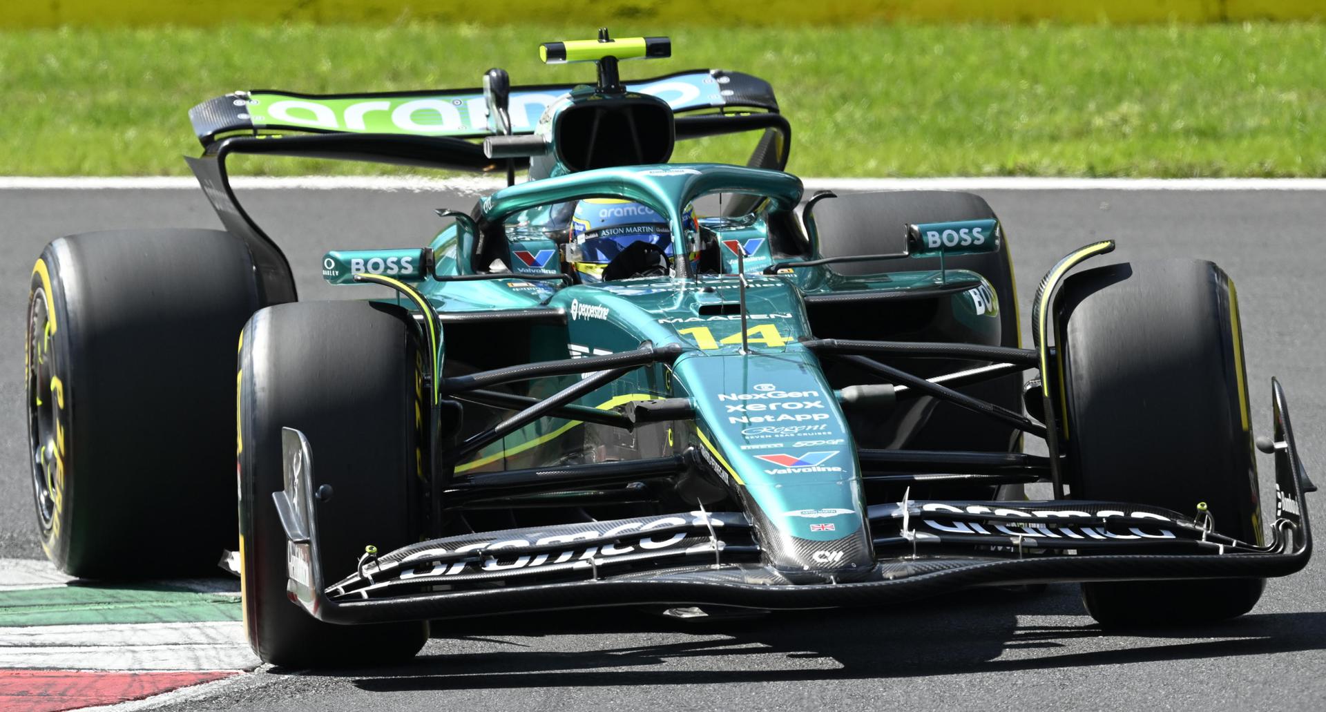 Fernando Alonso. EFE/EPA/DANIEL DAL ZENNARO