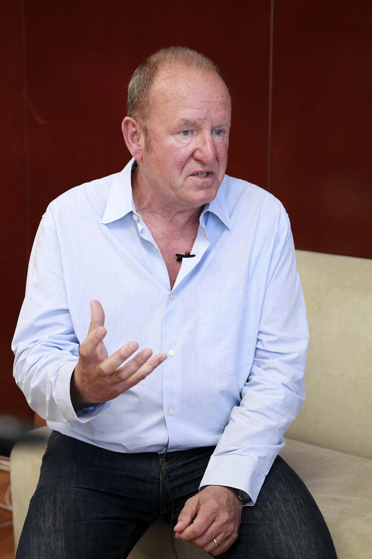 El creador de Games Workshop y Eidos, Ian Livingstone. EFE/Cristóbal García