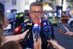 Foto de archivo del alcalde de Lisboa, Carlos Moedas. EFE/MIGUEL A. LOPES.