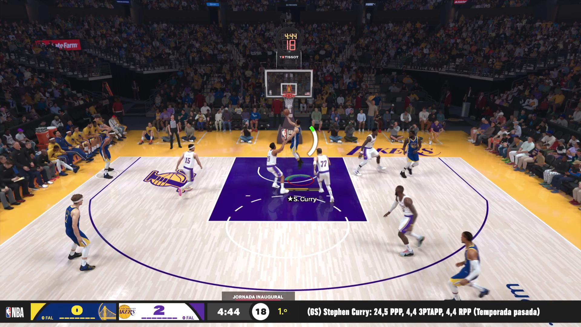 Imágenes del videojuego NBA 2K26. EFE/Javier Picazo
