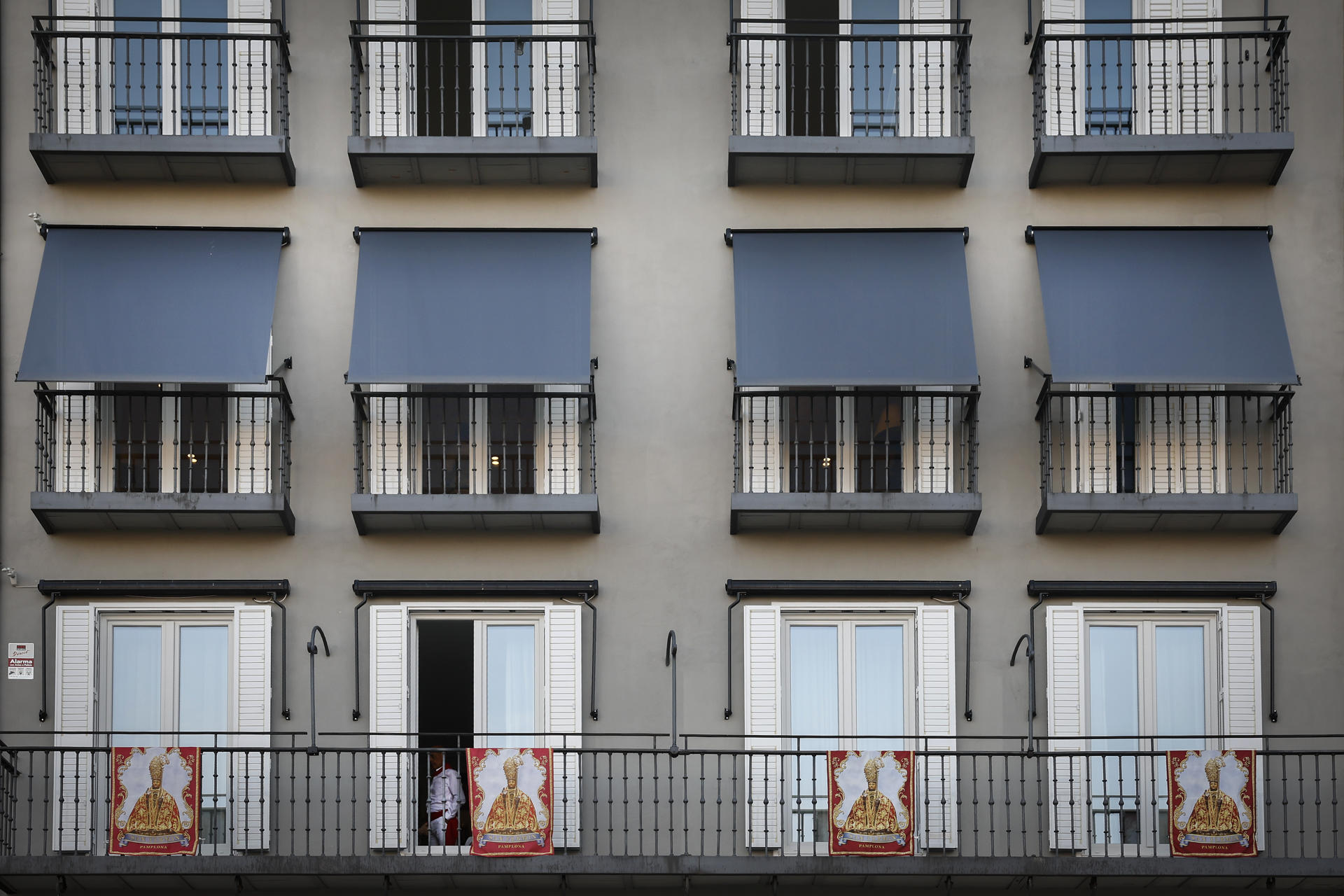 Imagen de archivo de pisos turísticos en Pamplona. EFE/ Villar López
