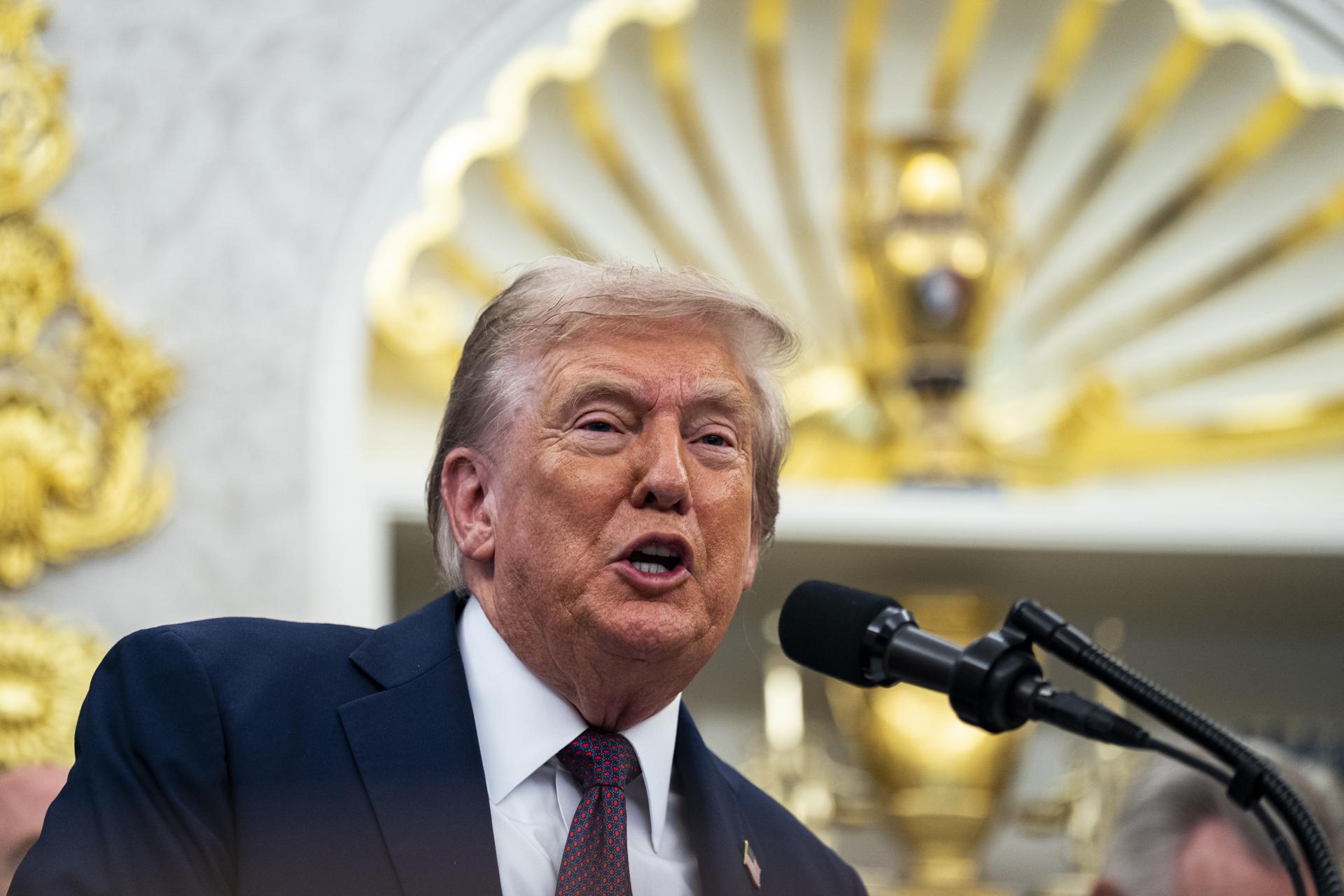 El presidente de Estados Unidos, Donald Trump, en una foto de archivo. EFE/EPA/AL DRAGO / POOL