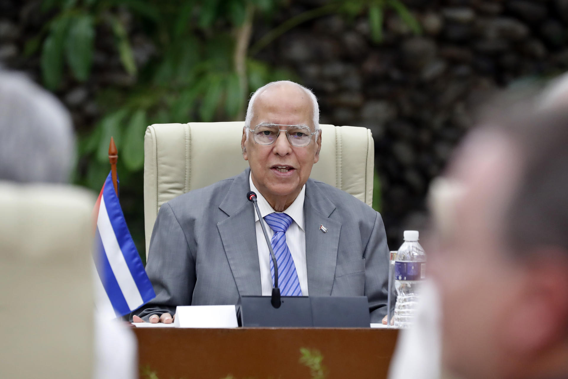 Fotografía de archivo del vice primer ministro de Cuba Ricardo Cabrisas. EFE/ Ernesto Mastrascusa ARCHIVO