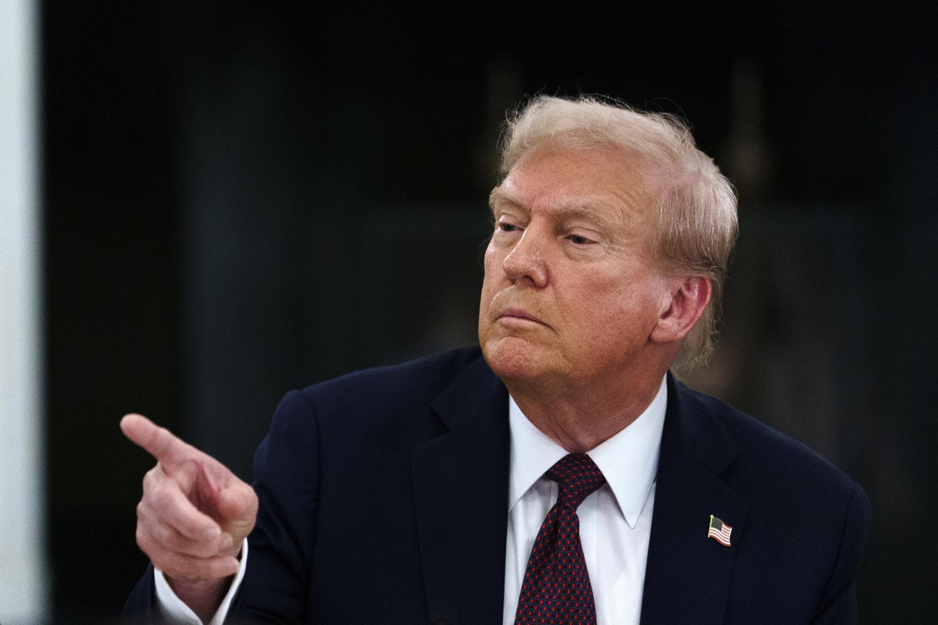 Foto de archivo del presidente de Estados Unidos, Donald Trump. EFE/WILL OLIVER